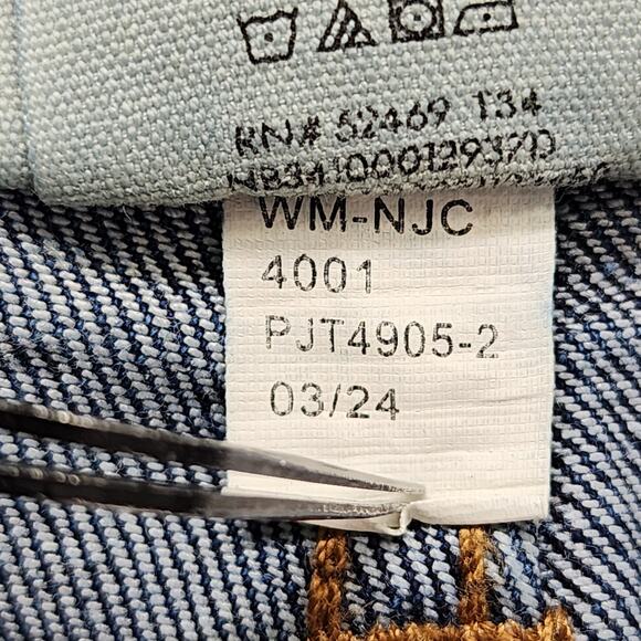 No Boundaries Jeans Womens 18 Blue Dark Wash High Rise Skinny Stretch Casual - Picture 7 of 12